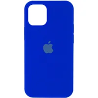 Чехол Silicone Case Full Protective (AA) для Apple iPhone 13 Pro (6.1") Синий / Shiny blue