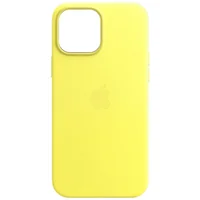 Шкіряний чохол Leather Case (AA) with MagSafe для Apple iPhone 13 Pro (6.1") Yellow