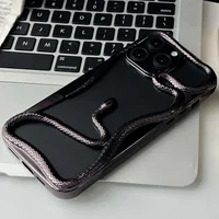 TPU чохол Snake для Apple iPhone 13 Pro (6.1") Black