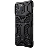 TPU+PC чехол Nillkin CamShield Adventurer (шторка на камеру) для Apple iPhone 13 Pro (6.1") Черный