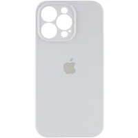 Чехол Silicone Case Full Camera Protective (AA) для Apple iPhone 13 Pro (6.1") Белый / White