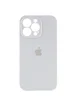 Чохол Silicone Case Full Camera Protective (AA) для Apple iPhone 13 Pro (6.1") Білий / White