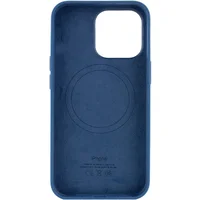 Чехол Silicone case (AAA) full with Magsafe and Animation для Apple iPhone 13 Pro (6.1") Синий / Blue Jay