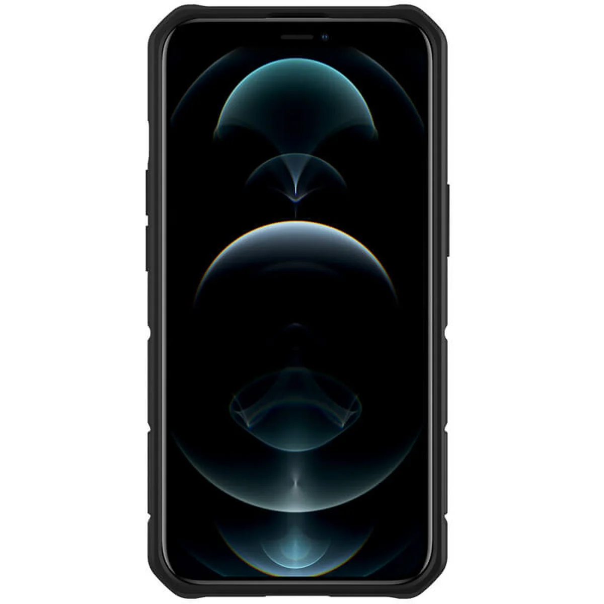 TPU+PC чехол Nillkin CamShield Armor no logo (шторка на камеру) для Apple iPhone 13 Pro (6.1") Черный