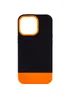 Чохол TPU+PC Bichromatic для Apple iPhone 13 Pro (6.1") Black / Orange