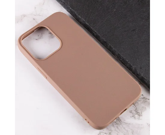 Силіконовий чохол Candy для Apple iPhone 13 Pro (6.1") Коричневий