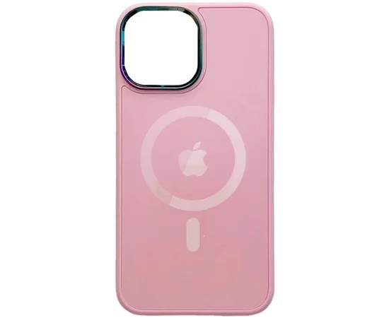 Чехол TPU+Glass Sapphire Mag Evo case для Apple iPhone 13 Pro (6.1") Sand Pink