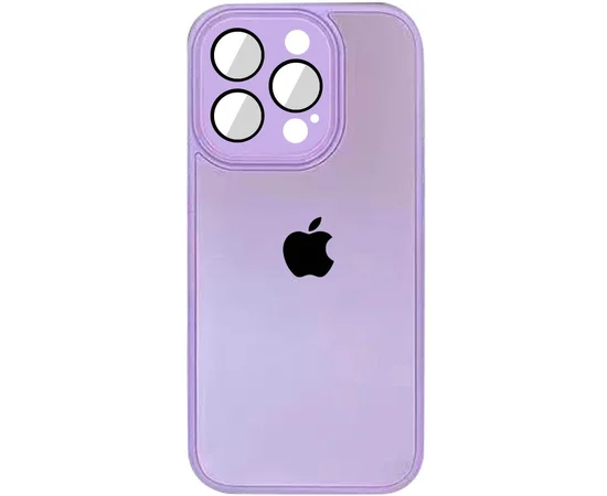 Чехол TPU+Glass Sapphire Midnight для Apple iPhone 13 Pro (6.1") Сиреневый / Lilac
