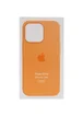 Чохол Silicone case (AAA) full with Magsafe and Animation для Apple iPhone 13 Pro (6.1") Помаранчевий / Marigold