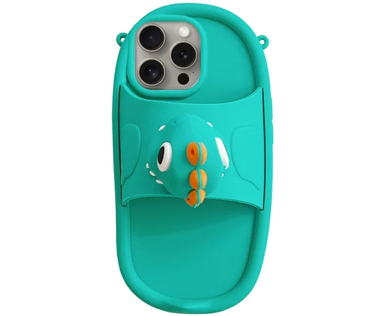 Силиконовый чехол Funny 3D для Apple iPhone 13 Pro (6.1") Baby dragon