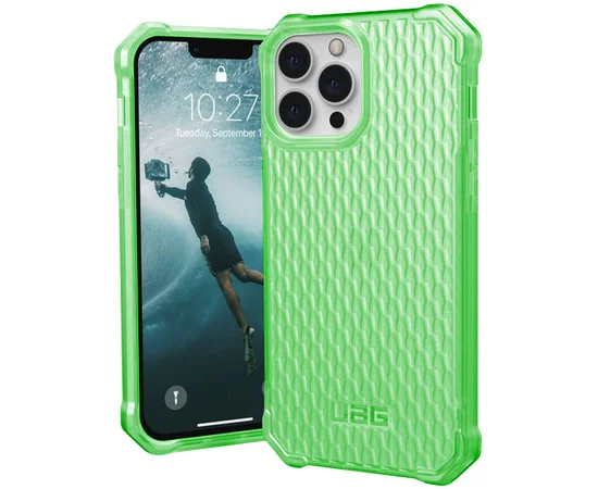 Чохол TPU UAG ESSENTIAL Armor для Apple iPhone 13 Pro (6.1") Зелений