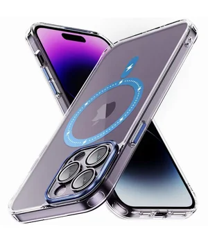 Чехол TPU+PC Colorful with MagSafe для Apple iPhone 13 Pro (6.1") Blue