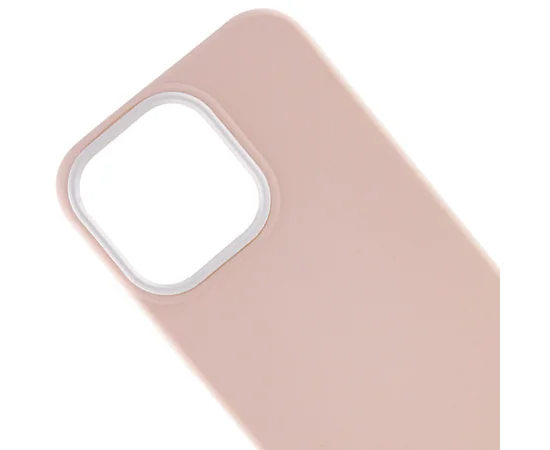 Чохол TPU+PC Bichromatic для Apple iPhone 13 Pro (6.1") Grey-beige / White