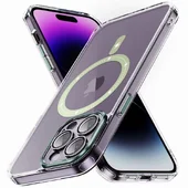 Чехол TPU+PC Colorful with MagSafe для Apple iPhone 13 Pro (6.1") Green