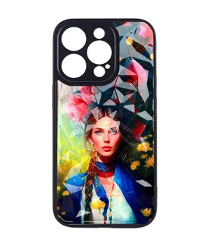 TPU+PC чехол Prisma Ladies для Apple iPhone 13 Pro (6.1") Peonies