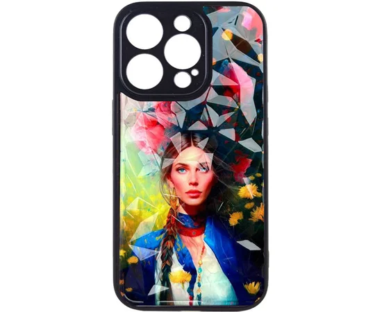 TPU+PC чохол Prisma Ladies для Apple iPhone 13 Pro (6.1") Peonies