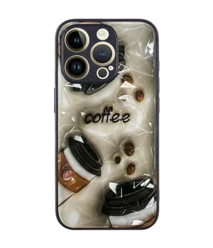 TPU+PC чохол Prisma Plushie для Apple iPhone 13 Pro (6.1") Coffee