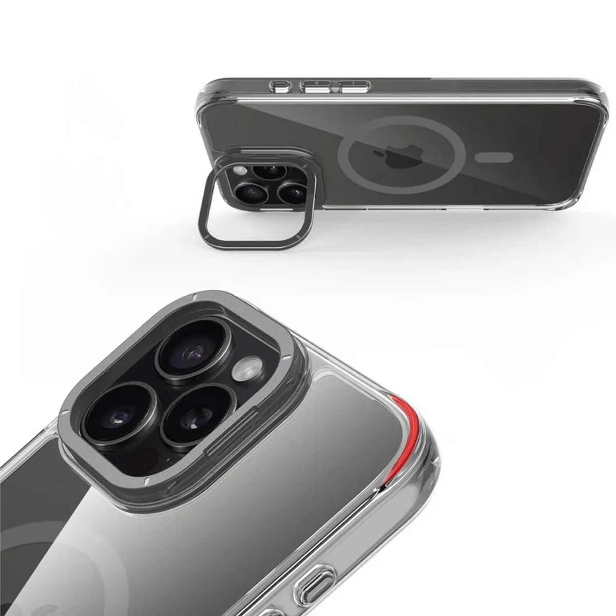 Чехол TPU Space Case Apex with MagSafe для Apple iPhone 13 Pro / 14 Pro (6.1") Grey