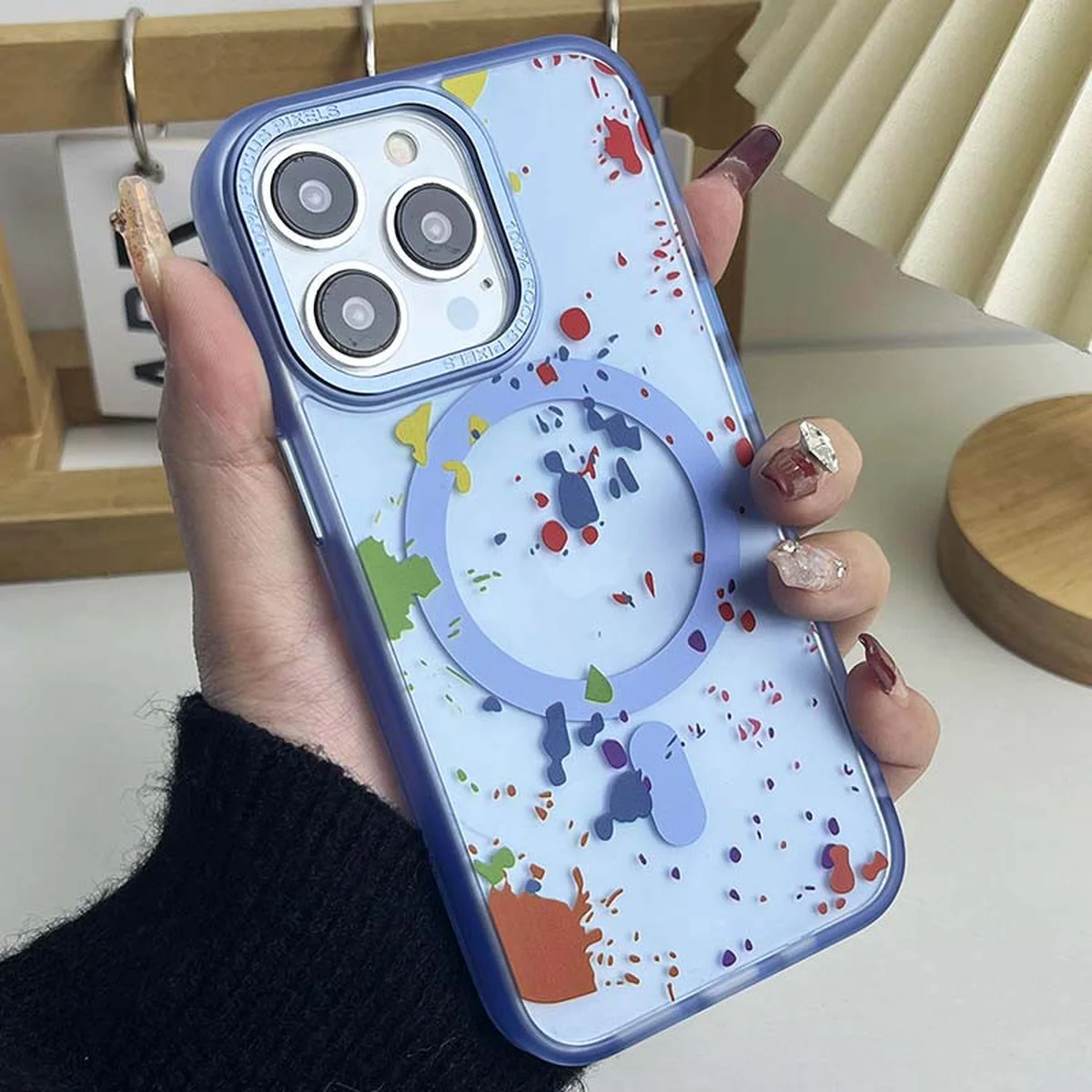 Чехол TPU+PC Flush with MagSafe для Apple iPhone 13 Pro (6.1") Lazure