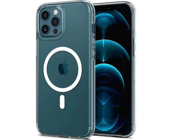 Чохол SGP Ultra Hybrid (MagFit) для Apple iPhone 13 Pro (6.1") Прозорий