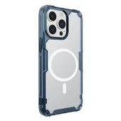 TPU чехол Nillkin Nature Pro Magnetic для Apple iPhone 13 Pro (6.1") Синий (прозрачный)