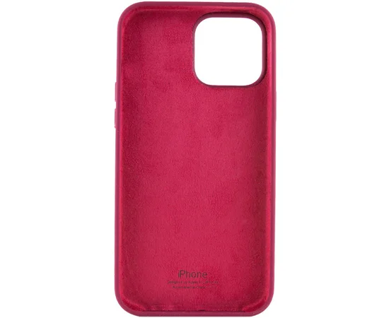 Чехол Silicone Case Full Protective (AA) для Apple iPhone 13 Pro (6.1") Бордовый / Maroon