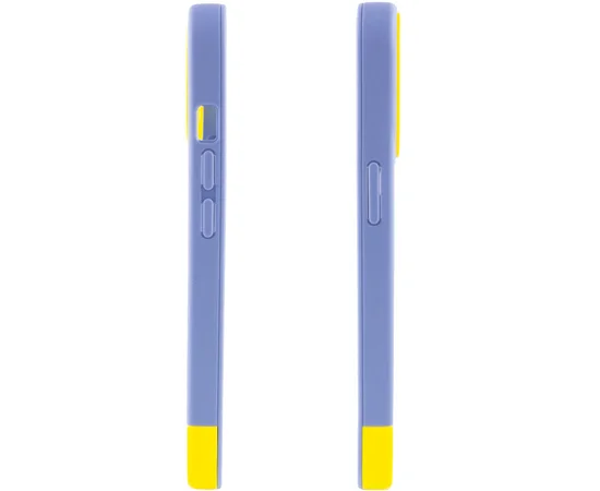 Чехол TPU+PC Bichromatic для Apple iPhone 13 Pro (6.1") Blue / Yellow
