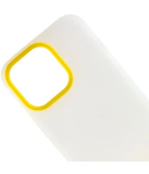Чехол TPU+PC Bichromatic для Apple iPhone 13 Pro (6.1") Matte / Yellow