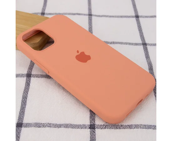 Чехол Silicone Case Full Protective (AA) для Apple iPhone 13 Pro (6.1") Розовый / Flamingo