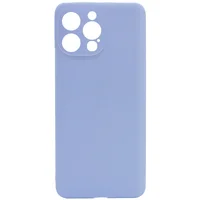 Силиконовый чехол Candy для Apple iPhone 13 Pro (6.1") Голубой / Lilac Blue