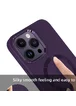 TPU чехол Bonbon Metal Style with MagSafe для Apple iPhone 13 Pro (6.1") Фиолетовый / Dark Purple