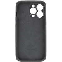 Чехол Silicone Case Full Camera Protective (AA) для Apple iPhone 13 Pro (6.1") Серый / Dark Gray