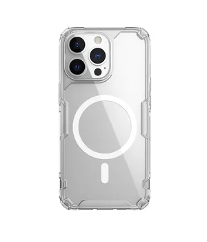 TPU чохол Nillkin Nature Pro Magnetic для Apple iPhone 13 Pro (6.1") Безбарвний (прозорий)