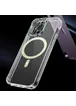 Чехол TPU+PC Colorful with MagSafe для Apple iPhone 13 Pro (6.1") Green