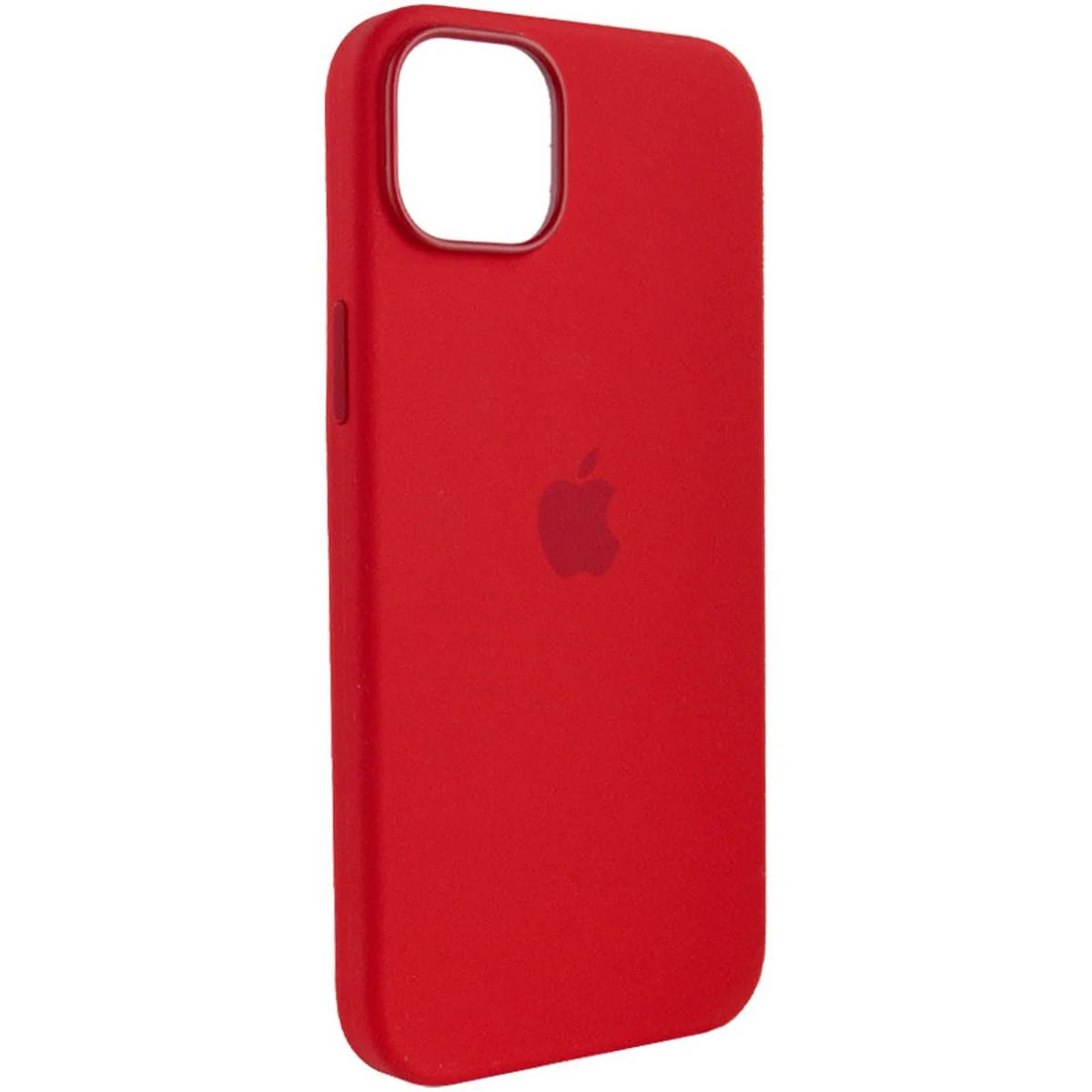 Чехол Silicone case (AAA) full with Magsafe для Apple iPhone 13 Pro (6.1") Красный / Red