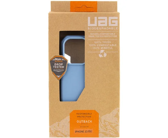 Чехол UAG OUTBACK BIO для Apple iPhone 13 Pro (6.1") Синий