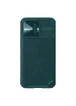 Кожаная накладка Nillkin Camshield Leather (шторка на камеру) для Apple iPhone 13 Pro (6.1") Зеленый / Green