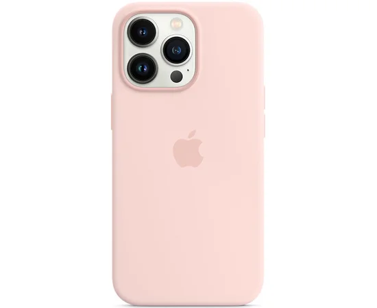 Чохол Silicone Case Full Protective (AA) для Apple iPhone 13 Pro (6.1") Рожевий / Chalk Pink