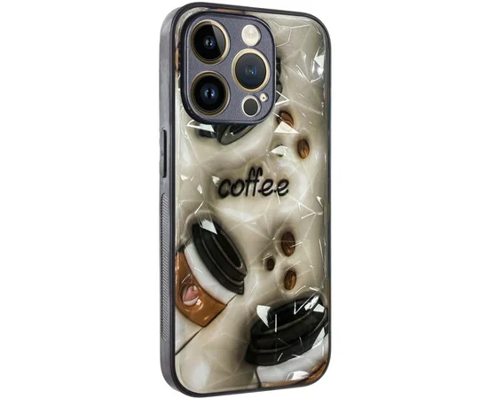 TPU+PC чохол Prisma Plushie для Apple iPhone 13 Pro (6.1") Coffee