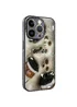 TPU+PC чохол Prisma Plushie для Apple iPhone 13 Pro (6.1") Coffee