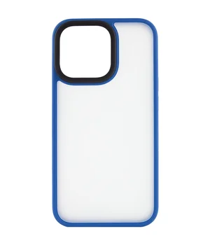 TPU+PC чохол Metal Buttons для Apple iPhone 13 Pro (6.1") Блакитний