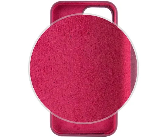 Чехол Silicone Case Full Protective (AA) для Apple iPhone 13 Pro (6.1") Бордовый / Plum