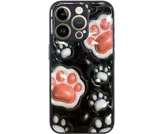 TPU+PC чехол Prisma Plushie для Apple iPhone 13 Pro (6.1") Paws