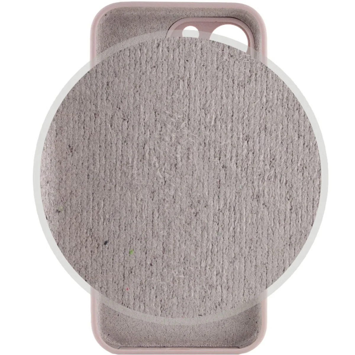 Чехол Silicone Case Full Camera Protective (AA) для Apple iPhone 13 Pro (6.1") Серый / Lavender