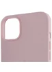 Чехол Silicone case (AAA) full with Magsafe для Apple iPhone 13 Pro (6.1") Розовый / Chalk Pink