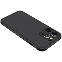 Пластиковая накладка GKK LikGus 360 градусов (opp) для Apple iPhone 13 Pro (6.1") Черный