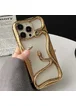 TPU чехол Snake для Apple iPhone 13 Pro (6.1") Gold
