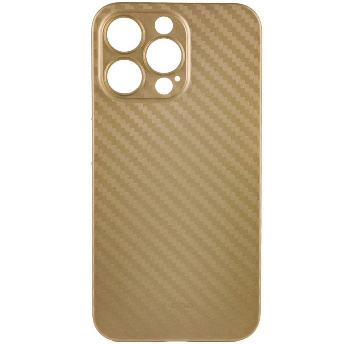 Чехол K-DOO Air carbon Series для Apple iPhone 13 Pro (6.1") Sunset Gold