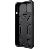 TPU+PC чехол Nillkin CamShield Adventurer (шторка на камеру) для Apple iPhone 13 Pro (6.1") Черный