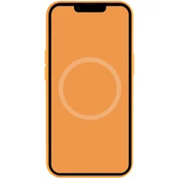 Чехол Silicone case (AAA) full with Magsafe and Animation для Apple iPhone 13 Pro (6.1") Оранжевый / Marigold